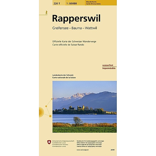 Swisstopo 1 : 50 000 Rapperswil