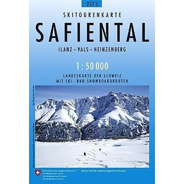 Swisstopo 1 : 50 000 Safiental