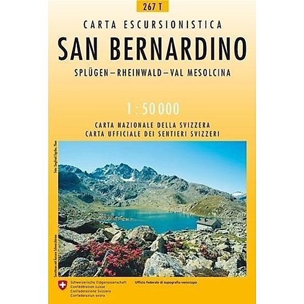 Swisstopo 1 : 50 000 San Bernardino