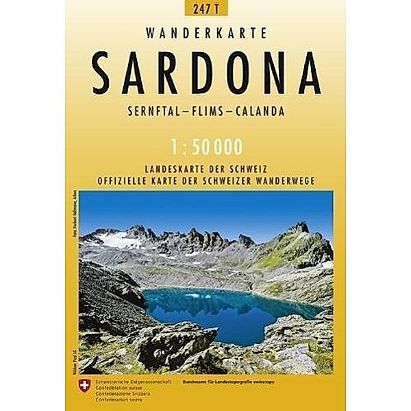 Swisstopo 1 : 50 000 Sardona