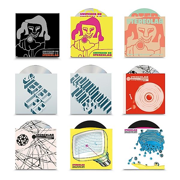 Switched On Volumes 1-5 (Ltd. Remastered 8cd Box), Stereolab