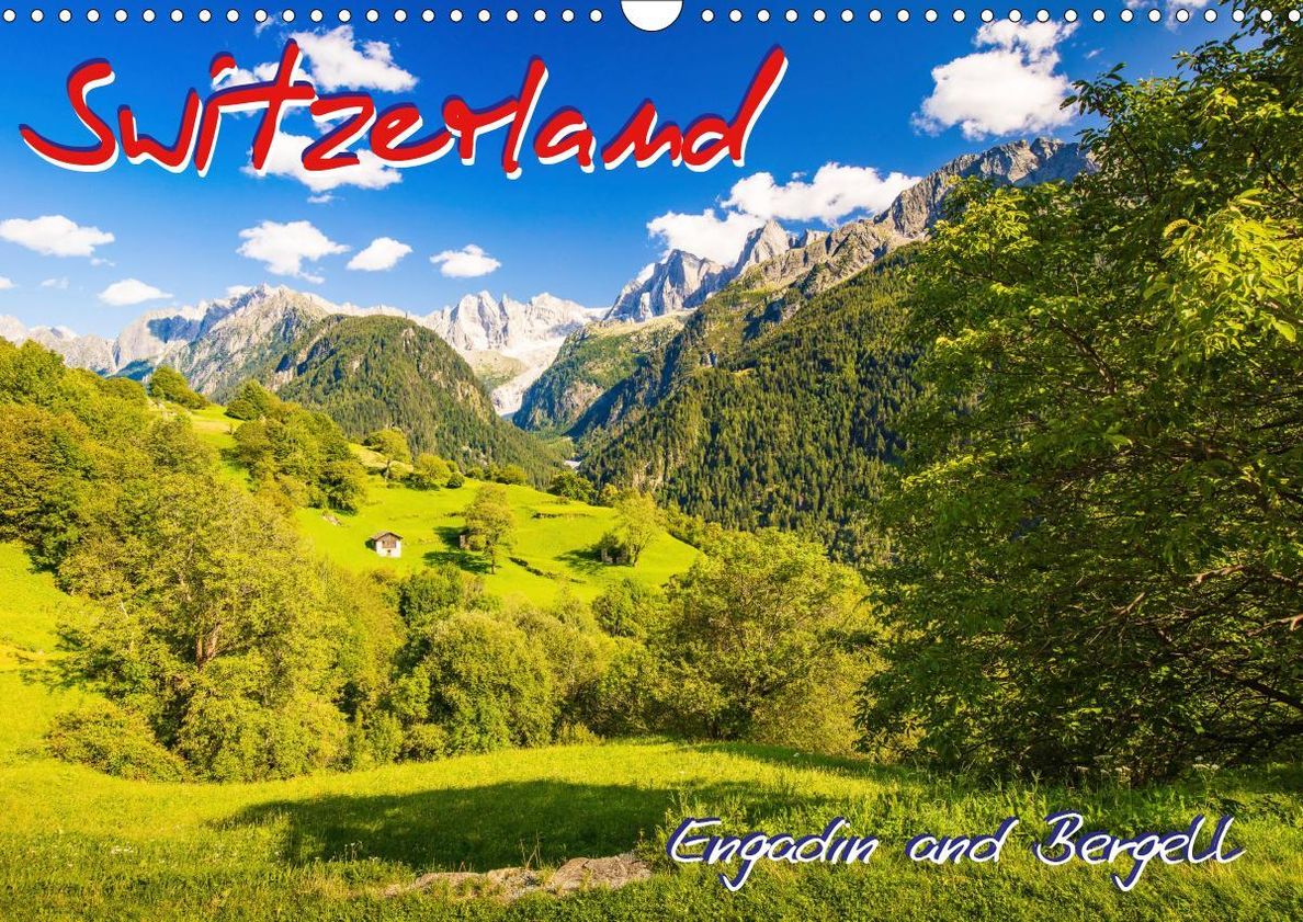 Switzerland - Engadin and Bergell Wall Calendar 2021 DIN A3 Landscape -  Kalender bestellen