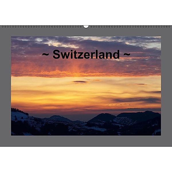 Switzerland (Wall Calendar perpetual DIN A2 Landscape), Sandra Schänzer