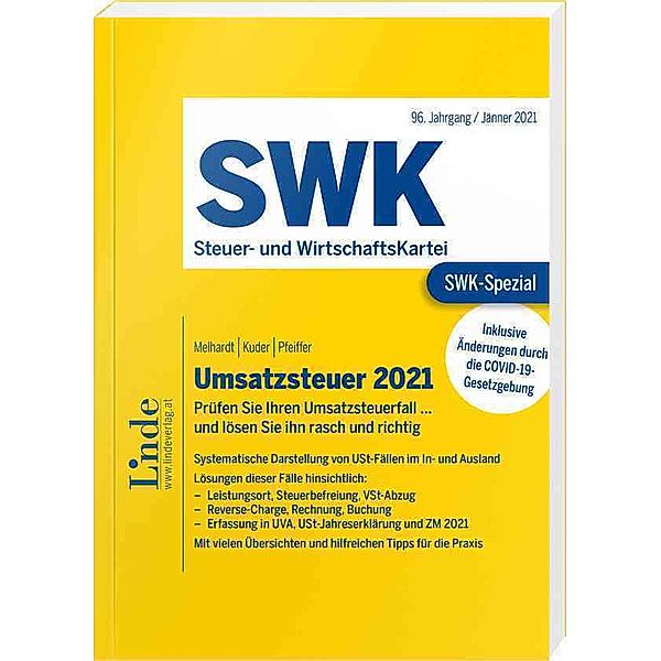SWK-Spezial / SWK-Spezial Umsatzsteuer 2021, Stefan Melhardt, Bernhard Kuder, Sebastian Pfeiffer
