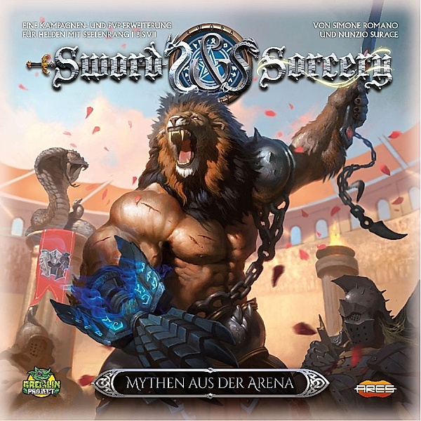 Asmodee, Ares Games Sword & Sorcery - Myths Of The Arena, Simone Romano, Nunzio Surace