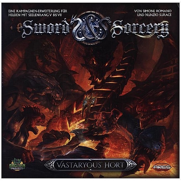 Asmodee, Ares Games Sword & Sorcery - Vastaryous' Hort (Spiel-Zubehör), Simone Romano, Nunzio Surace