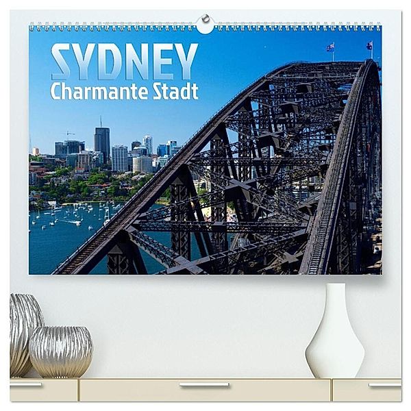 SYDNEY Charmante Stadt (hochwertiger Premium Wandkalender 2024 DIN A2 quer), Kunstdruck in Hochglanz, Melanie Viola