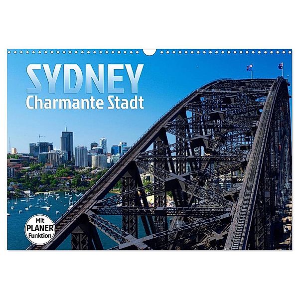 SYDNEY Charmante Stadt (Wandkalender 2024 DIN A3 quer), CALVENDO Monatskalender, Melanie Viola