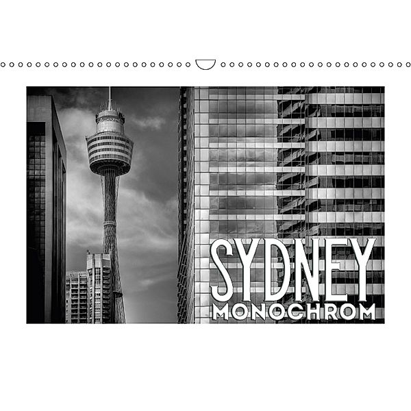 SYDNEY Monochrom (Wandkalender 2018 DIN A3 quer), Melanie Viola