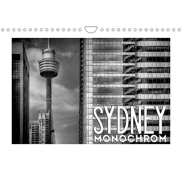 SYDNEY Monochrom (Wandkalender 2023 DIN A4 quer), Melanie Viola