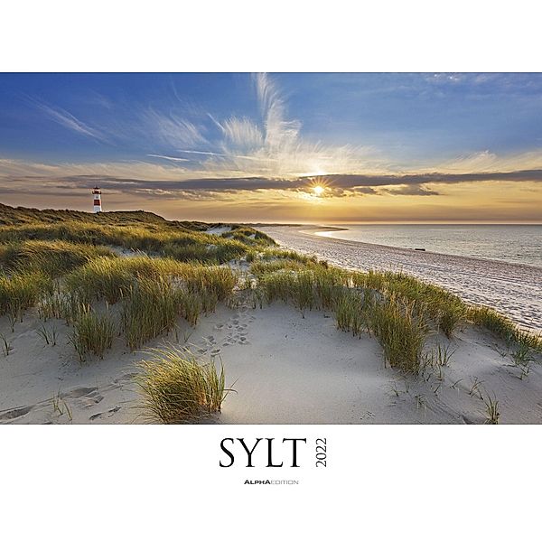 Sylt 2022 - Bildkalender XXL 60x50 cm - hochwertiger Wandkalender im Querformat - Landschaftskalender - Wandplaner - Deu
