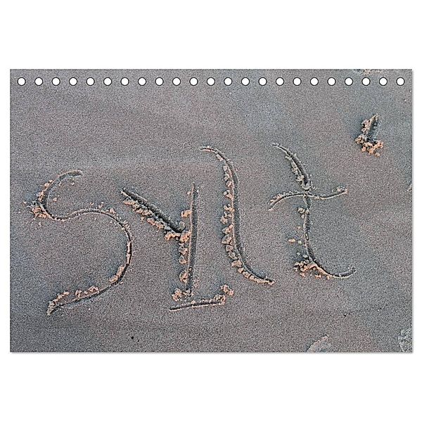 Sylt 2024 (Tischkalender 2024 DIN A5 quer), CALVENDO Monatskalender, Thomas Halupczok