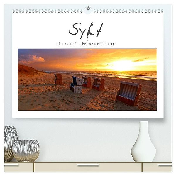 Sylt, der nordfriesische Inseltraum (hochwertiger Premium Wandkalender 2025 DIN A2 quer), Kunstdruck in Hochglanz, Calvendo, Stefan Mosert