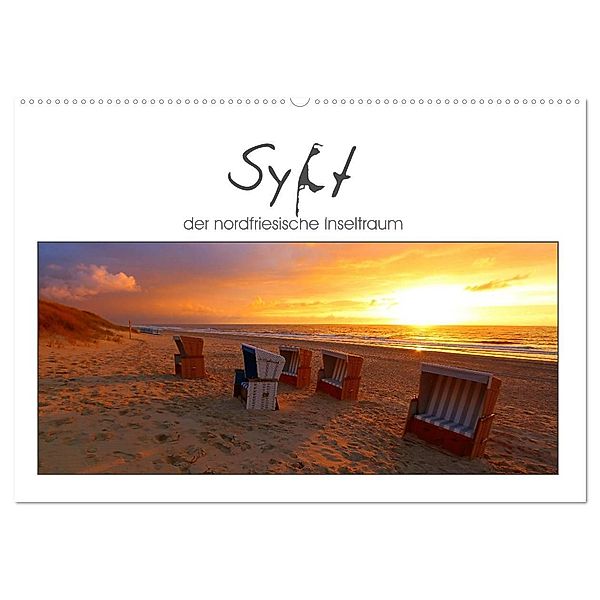 Sylt, der nordfriesische Inseltraum (Wandkalender 2024 DIN A2 quer), CALVENDO Monatskalender, Stefan Mosert