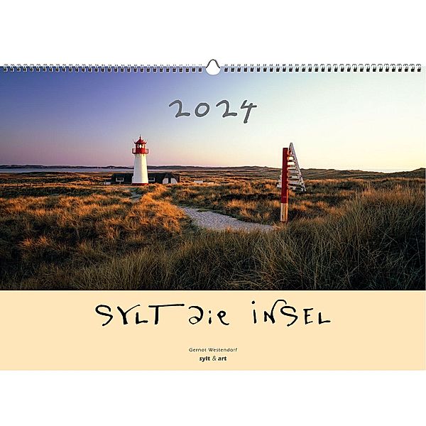 Sylt-die Insel 2024 Panoramakalender, Gernot Westendorf