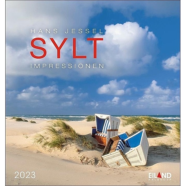 Sylt Impressionen Postkartenkalender 2023. Die schönsten Seiten der Insel in einem kleinen Kalender zum Aufstellen oder, Hans Jessel