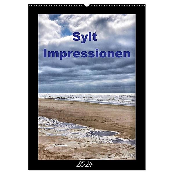 Sylt Impressionen (Wandkalender 2024 DIN A2 hoch), CALVENDO Monatskalender, Uwe Reschke