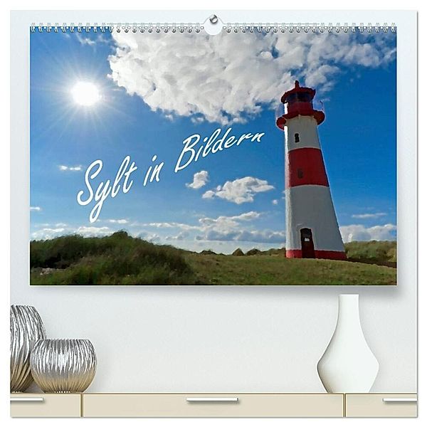 Sylt in Bildern (hochwertiger Premium Wandkalender 2024 DIN A2 quer), Kunstdruck in Hochglanz, Frauke Scholz