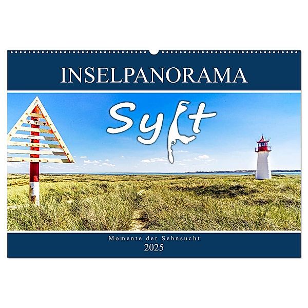 SYLT Inselpanorama (Wandkalender 2025 DIN A2 quer), CALVENDO Monatskalender, Calvendo, Andrea Dreegmeyer