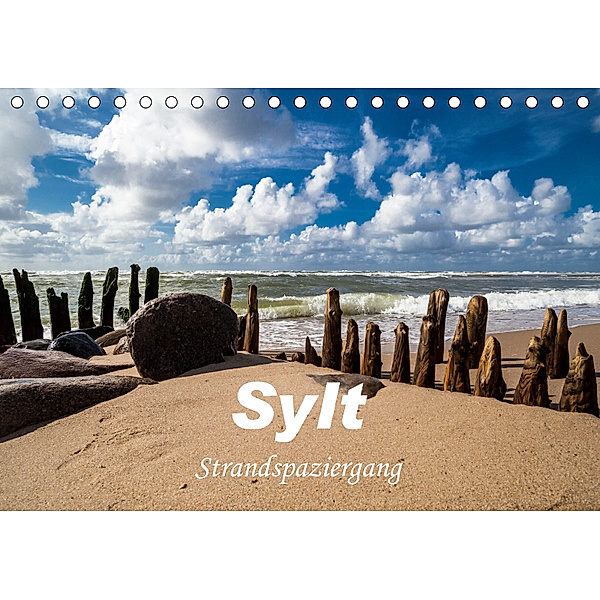 Sylt - Strandspaziergang (Tischkalender 2019 DIN A5 quer), H. Dreegmeyer
