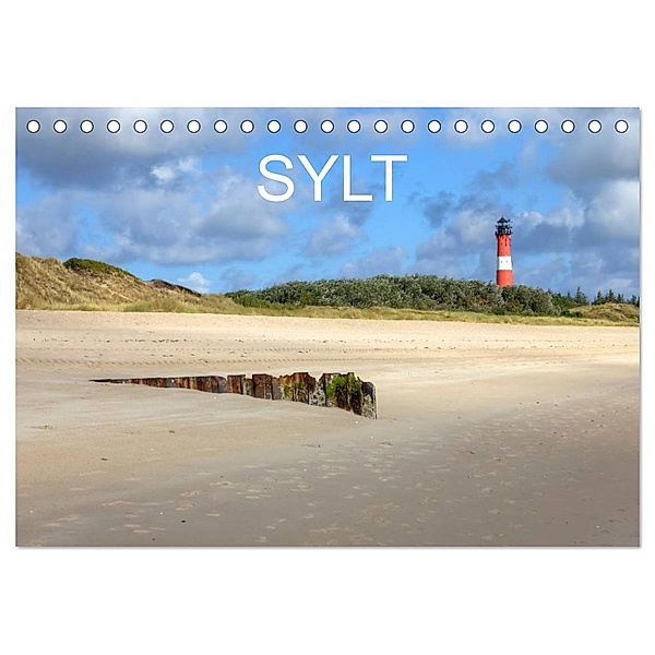 Sylt (Tischkalender 2024 DIN A5 quer), CALVENDO Monatskalender, Joana Kruse