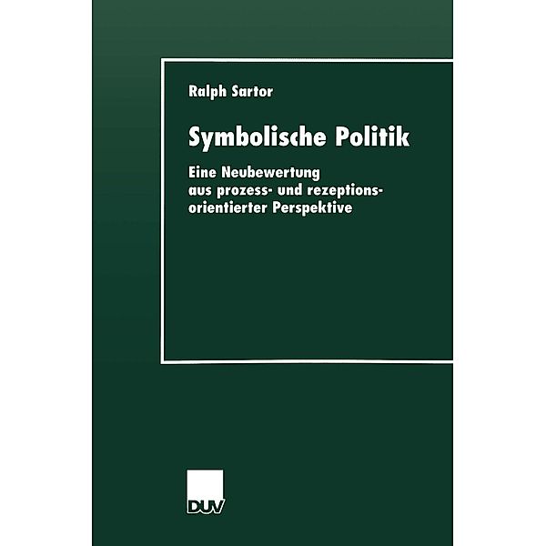 Symbolische Politik / DUV Sozialwissenschaft