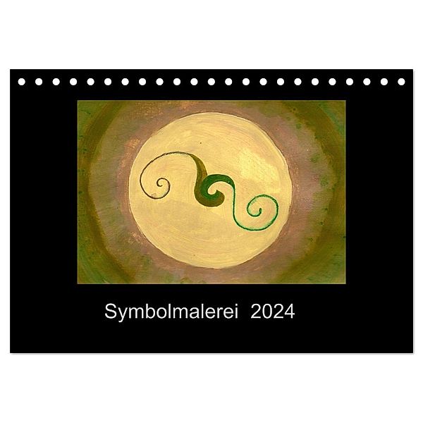Symbolmalerei (Tischkalender 2024 DIN A5 quer), CALVENDO Monatskalender, Sandra Steinke