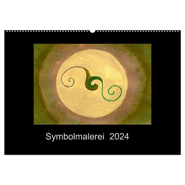 Symbolmalerei (Wandkalender 2024 DIN A2 quer), CALVENDO Monatskalender, Sandra Steinke