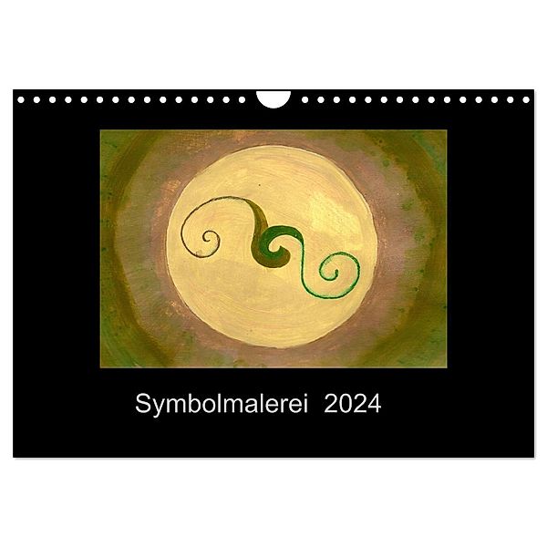 Symbolmalerei (Wandkalender 2024 DIN A4 quer), CALVENDO Monatskalender, Sandra Steinke