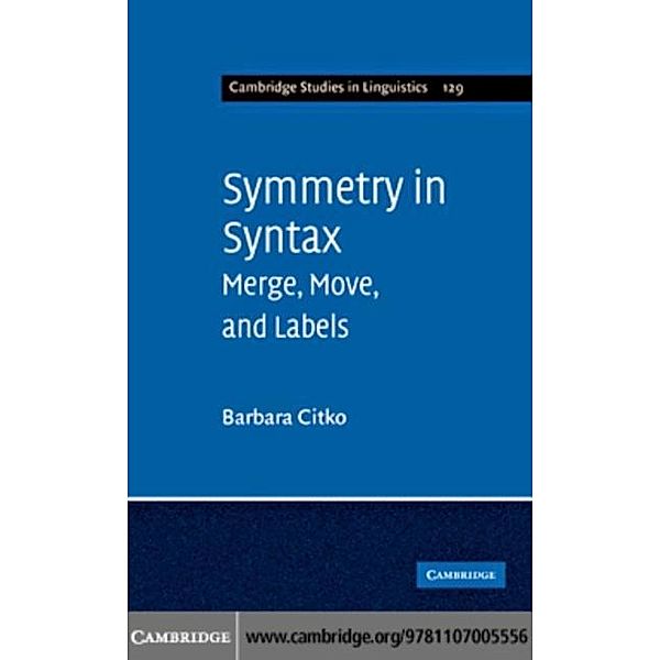 Symmetry in Syntax, Barbara Citko