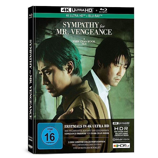 Sympathy for Mr. Vengeance - 2-Disc Limited Collector's Edition im Mediabook, Park Chan-Wook