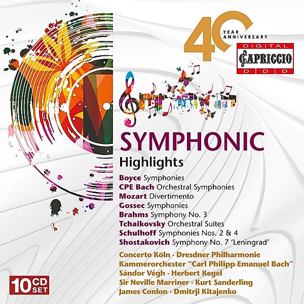 Symphonic Highlights, Haenchen, Sanderling, Concerto Köln, Berliner SO