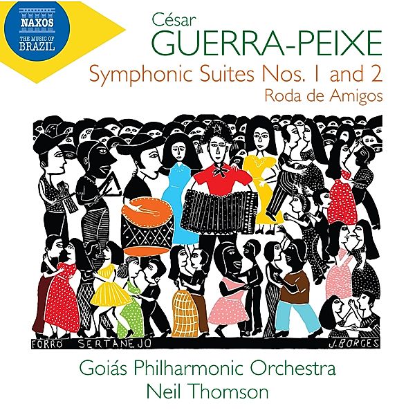 Symphonic Suites 1 And 2/Roda De Amigos, Menezes, Thomson, Goiás Philharmonic Orchestra