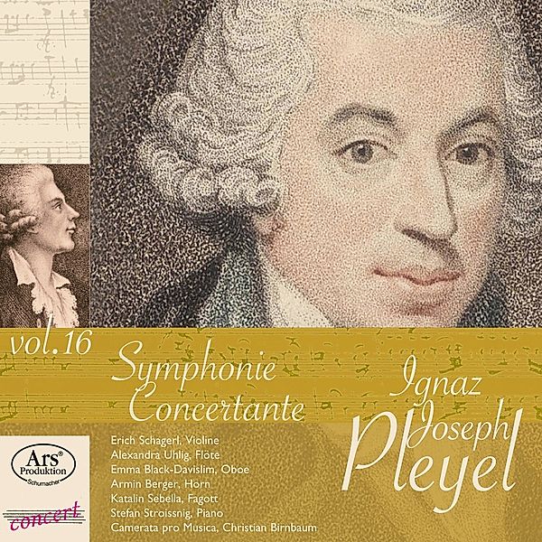 Symphonie Concertante In A-Dur-Pleyel-Ed.Vol.16, Schagerl, Stroissnig, Uhlig, Sebella, Birnbaum, Camerat