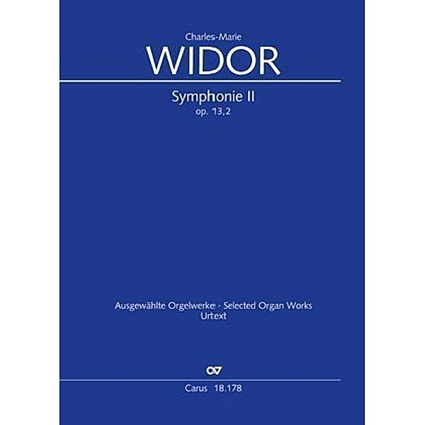 Symphonie No. II pour Orgue, Partitur, Charles-Marie Widor