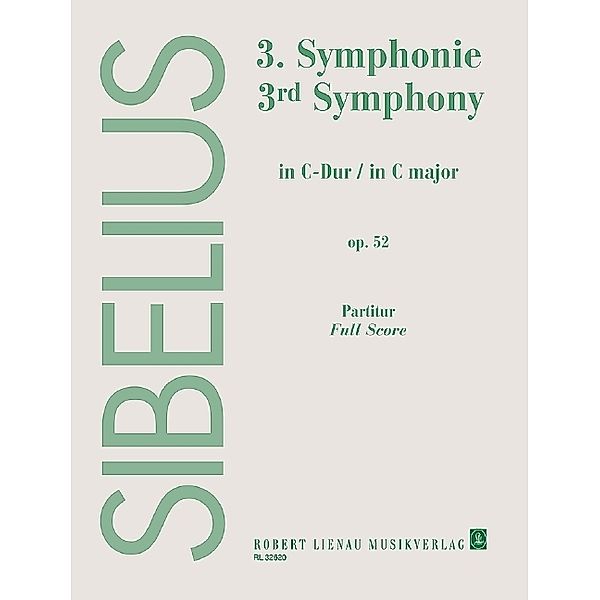 Symphonie Nr. 3 C-Dur, Jean Sibelius