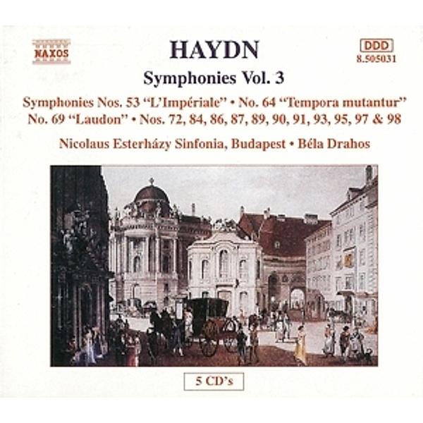 Symphonien Vol.3, Drahos, Esterhazy Sinfonia