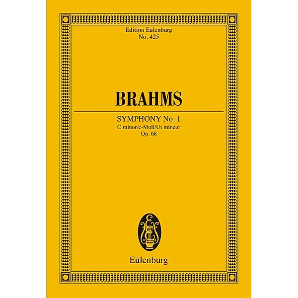Symphony No. 1 C minor, Johannes Brahms