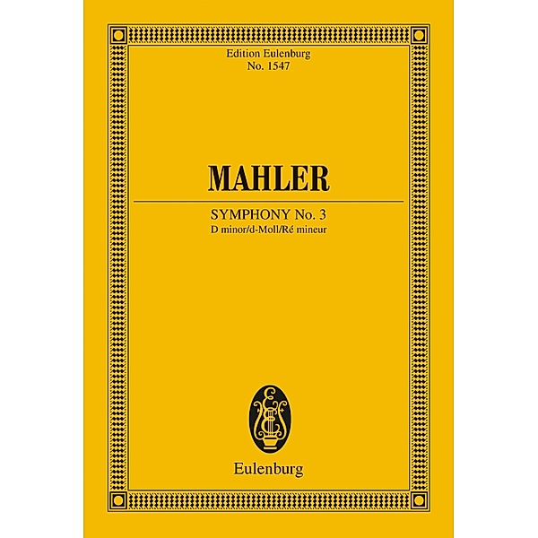 Symphony No. 3 D minor, Gustav Mahler