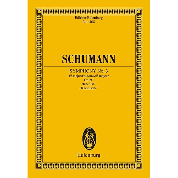 Symphony No. 3 Eb major, Robert Schumann