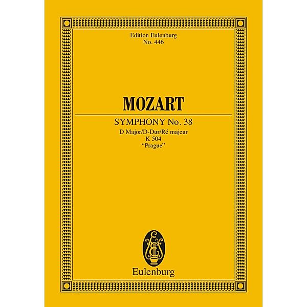 Symphony No. 38 D major, Wolfgang Amadeus Mozart