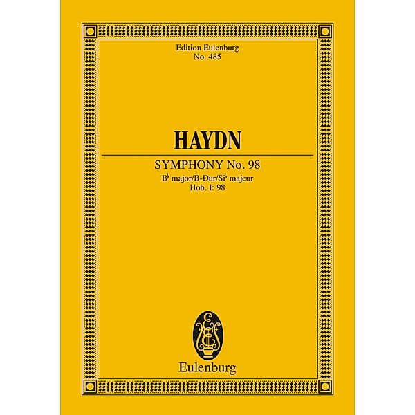 Symphony No. 98 Bb major, Joseph Haydn