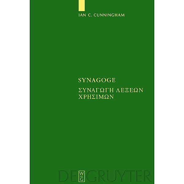 Synagoge / Sammlung griechischer und lateinischer Grammatiker Bd.10