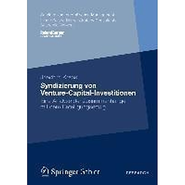 Syndizierung von Venture-Capital-Investitionen / Schriften zum europäischen Management, Joachim Krebs