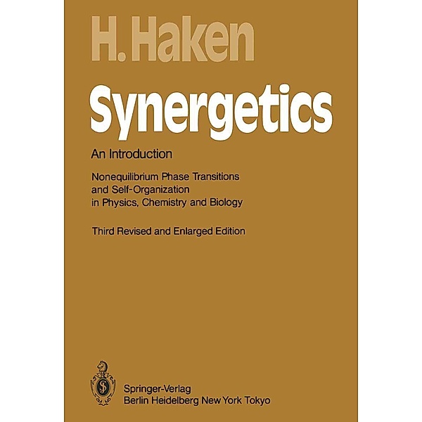Synergetics / Springer Series in Synergetics Bd.1, Hermann Haken