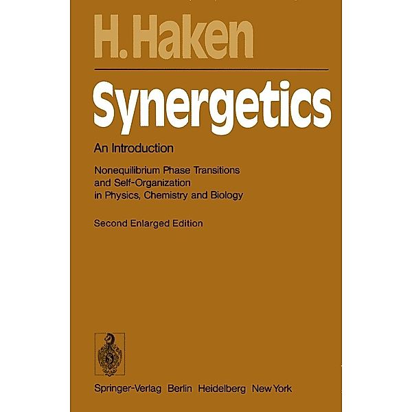 Synergetics / Springer Series in Synergetics Bd.1, Hermann Haken