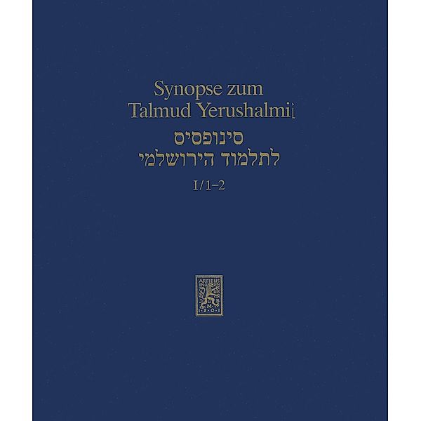 Synopse zum Talmud Yerushalmi