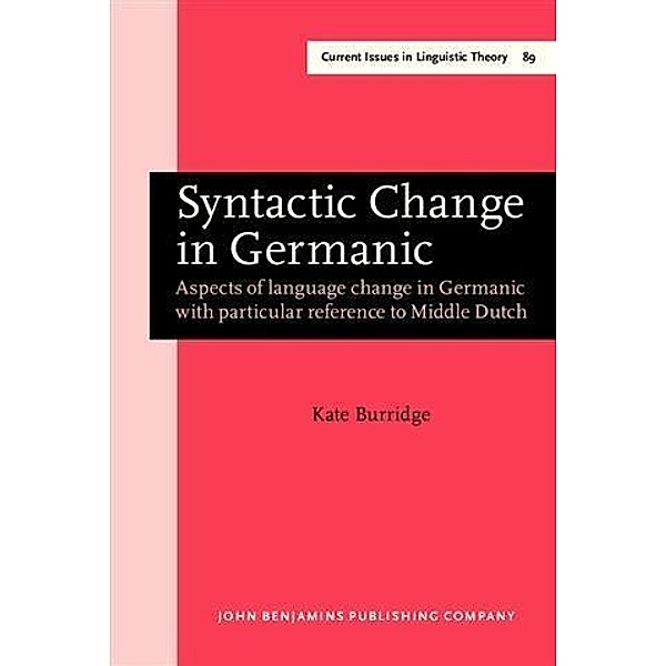 Syntactic Change in Germanic, Kate Burridge