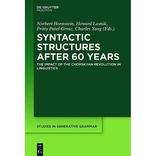 Syntactic Structures after 60 Years / Studies in Generative Grammar [SGG] Bd.129