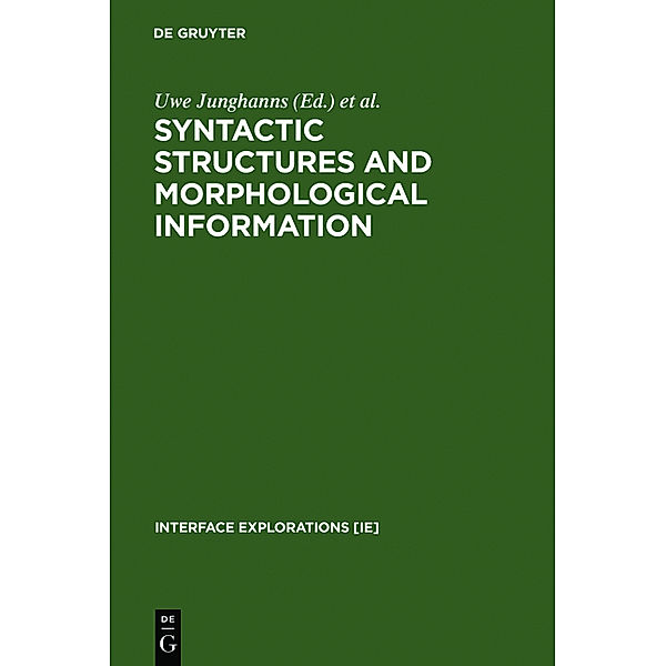 Syntactic Structures and Morphological Information